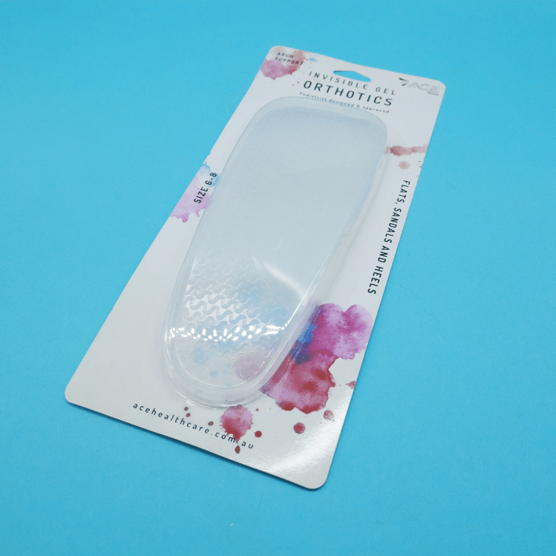 ACE Health Care Gel Insoles Invisible Gel Orthotic Insoles