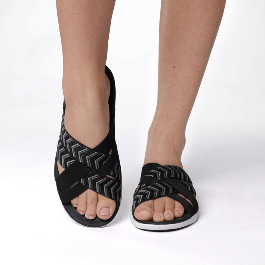 Zullaz Tilly Sandals Black - Main Image
