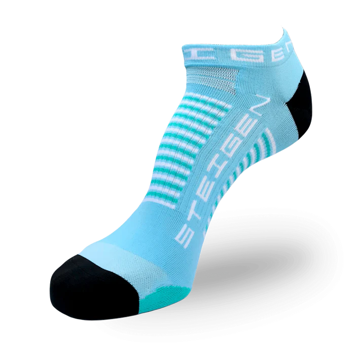STEIGEN Running Socks Zero Length - Baby Blue.