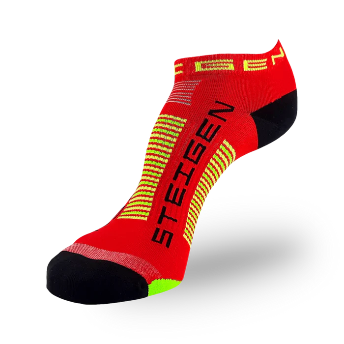 STEIGEN Running Socks Zero Length - Red.