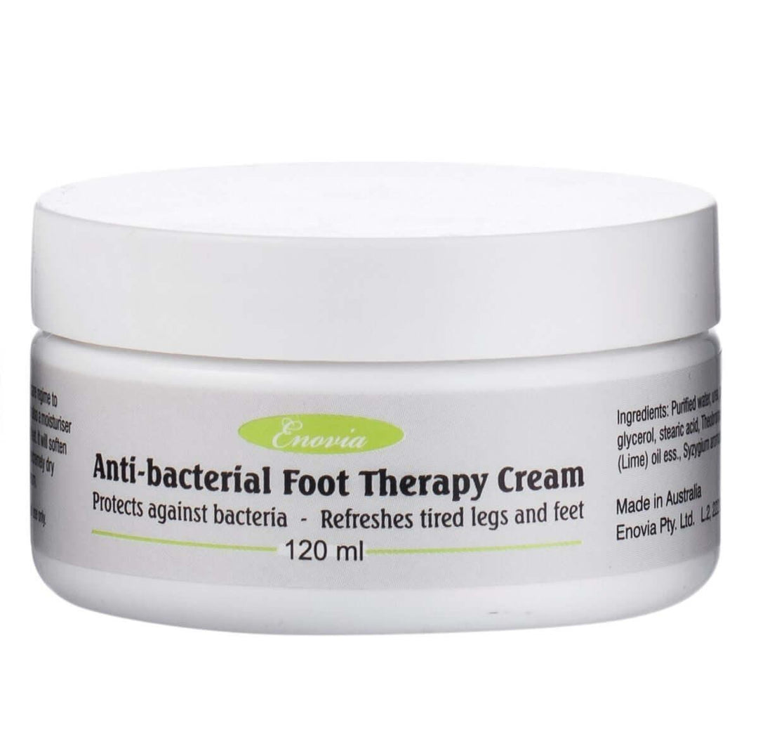 Enovia Anti-Bacterial Foot Therapy Cream 120ml - Shop now at The Foot Care Shop