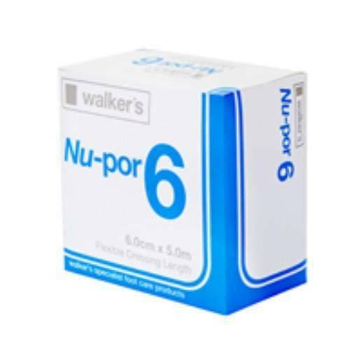 Walkers Wound Dressing Walkers Hypo-Allergenic Dressing 6cm X 5 Metre Roll