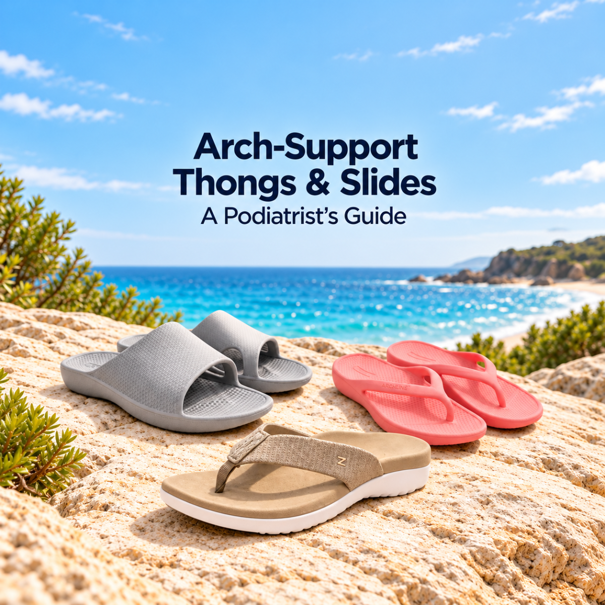 Arch-Support Thongs & Slides — A Podiatrist’s Guide