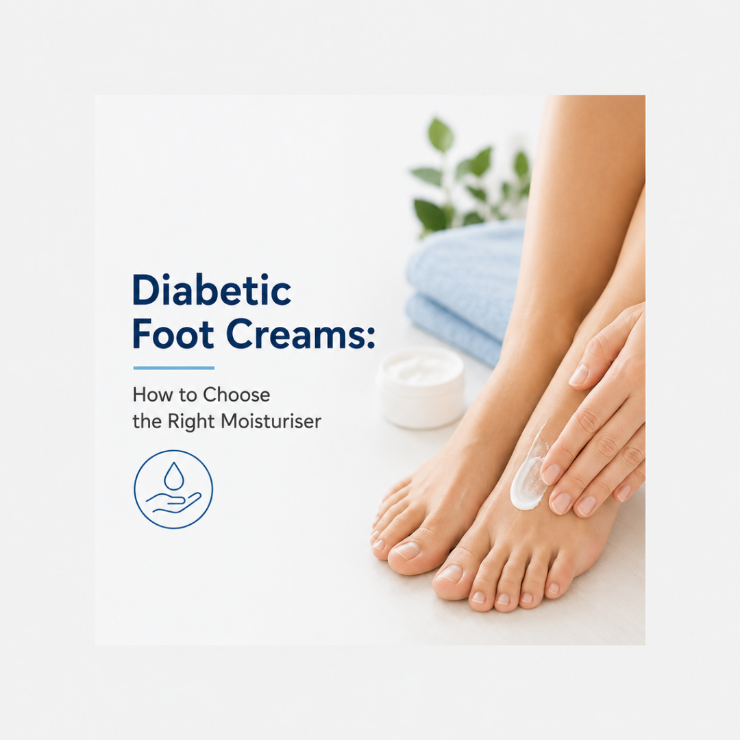 Diabetic foot creams how to choose the right moisturiser