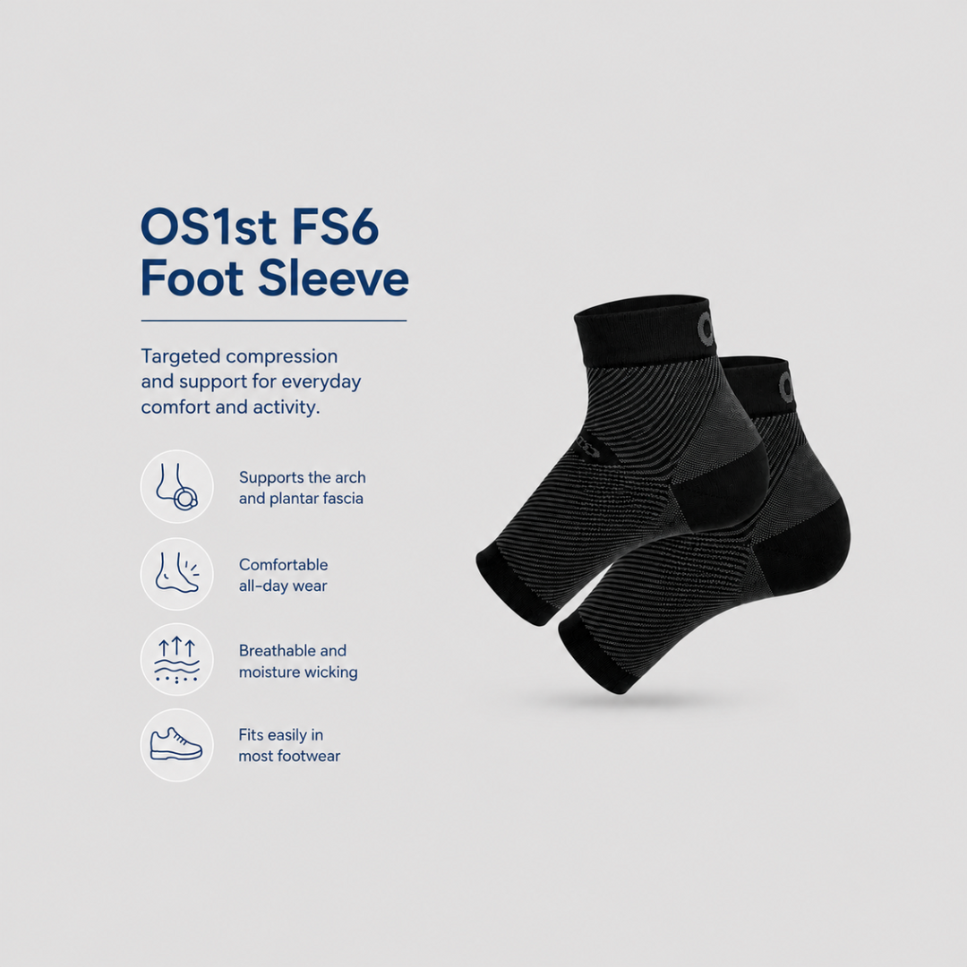 FS6 Foot Sleeve Article on features and benefits