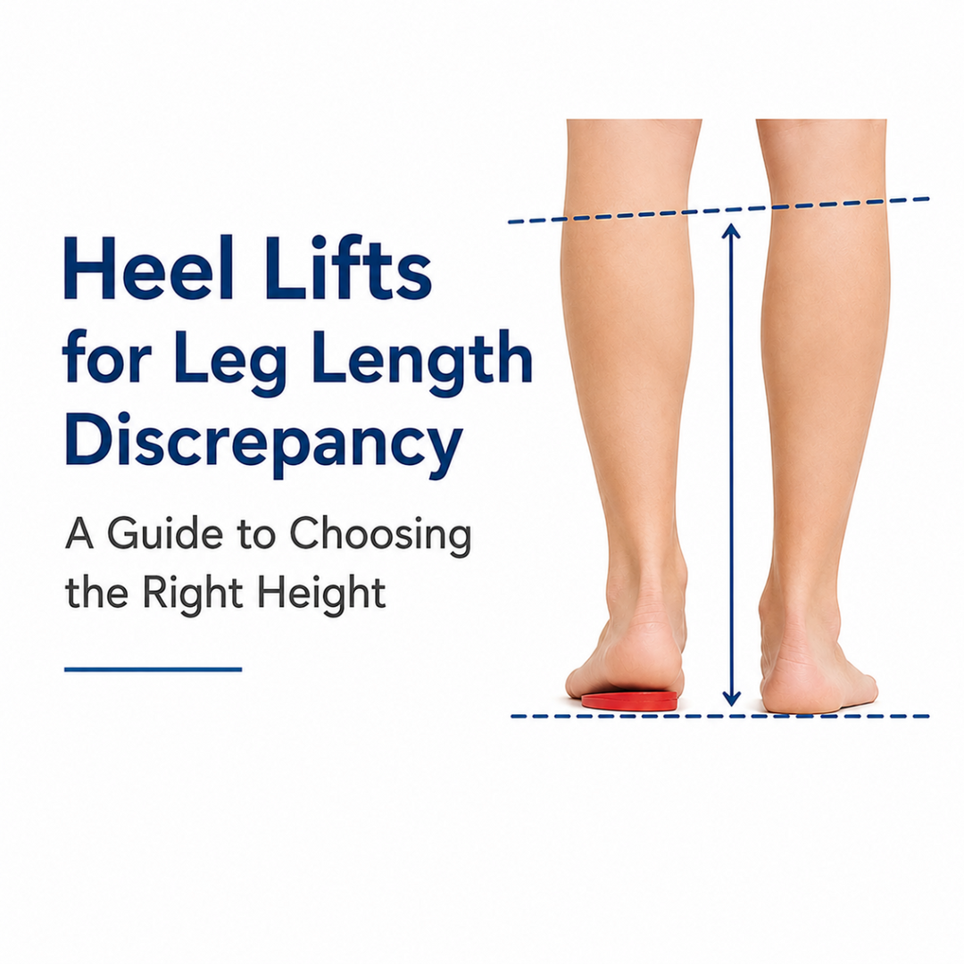 Heel lifts for leg length discrepancy – choosing the right height