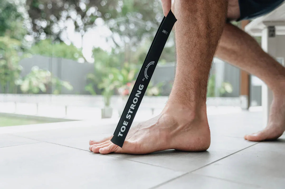 How to use the Toe Strong Resistance bands  .