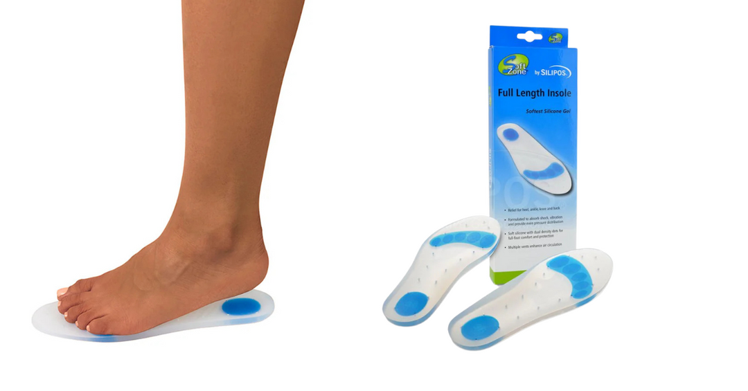 Silipos Gel Insoles - Experience Ultimate Comfort & Cushioning