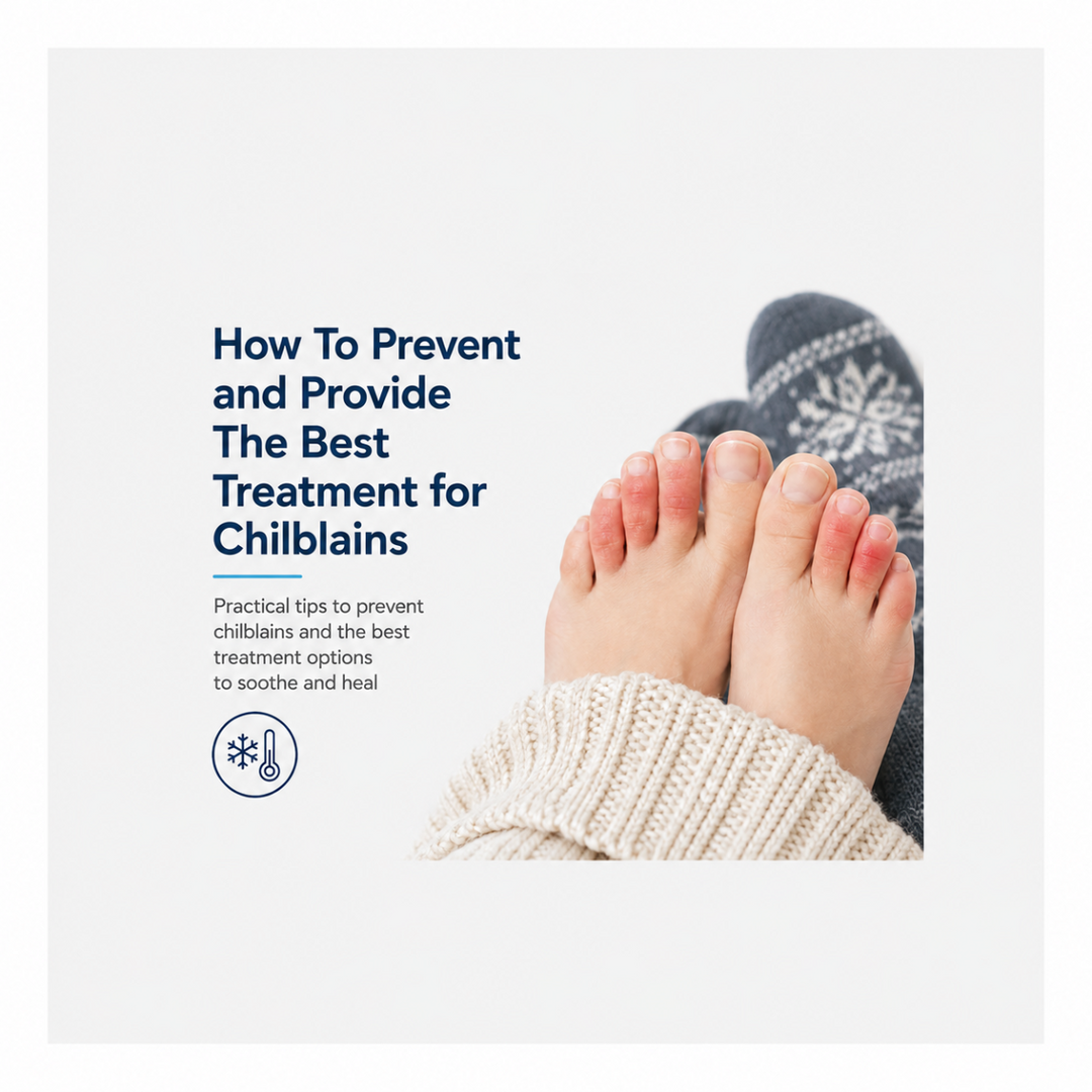 Chilblains on feet and toes – causes, treatment and prevention