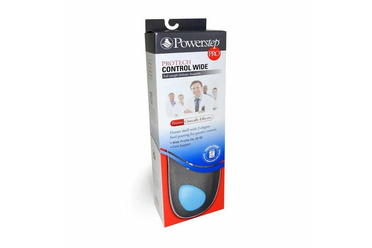 Powerstep Pro Control WIDE Insoles - Full Length