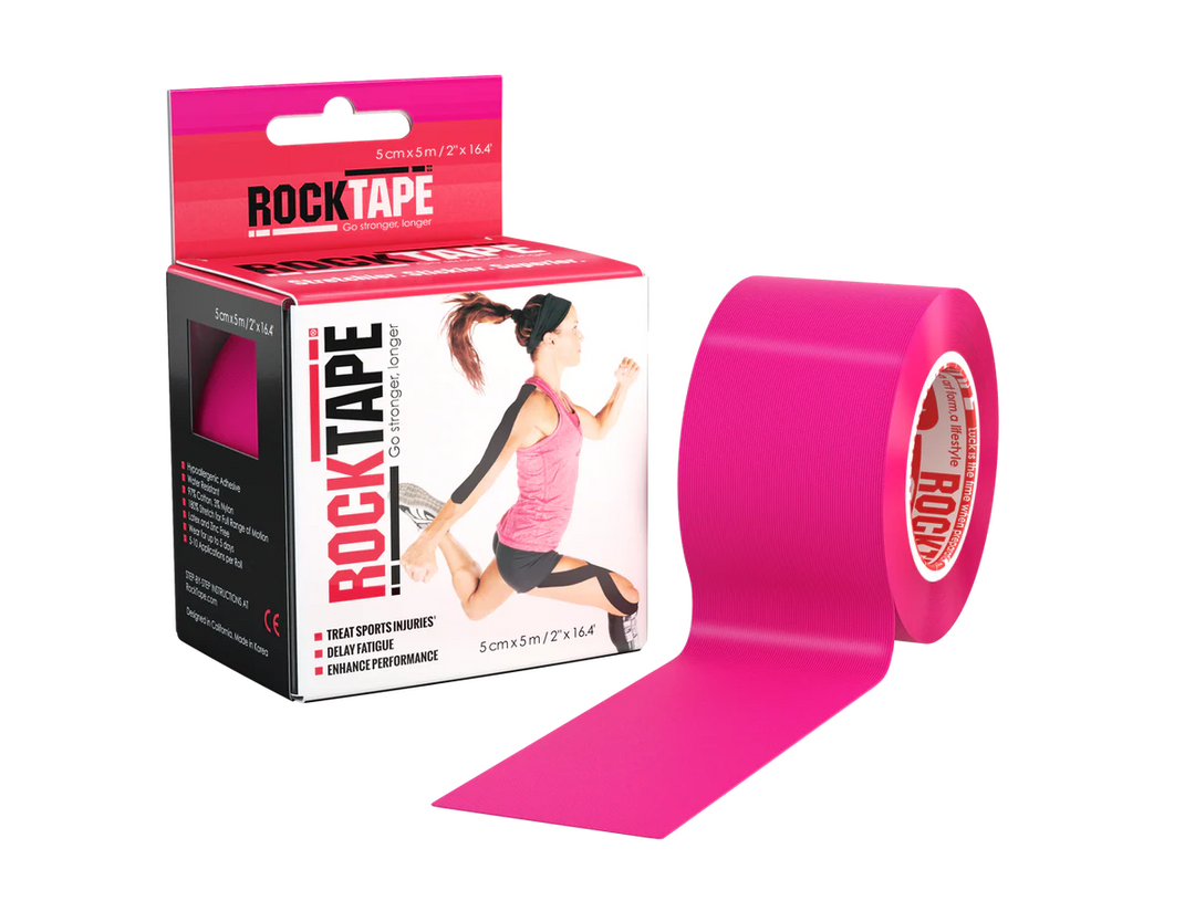 RockTape Kinesiology Tape – Hot Pink 5cm × 5m