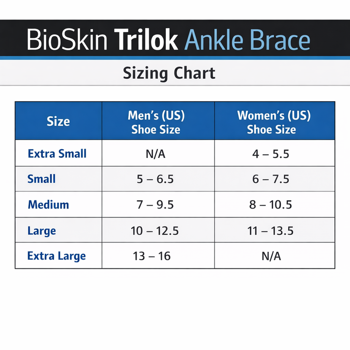 The Foot Care Shop Ankle Brace BioSkin Trilok Ankle Brace