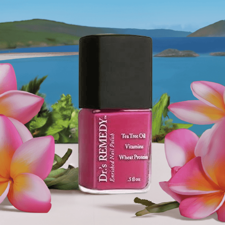 Dr's Remedy Nail Polishes Dr's Remedy Nail Polish Hopeful Hot Pink Creme 15ml