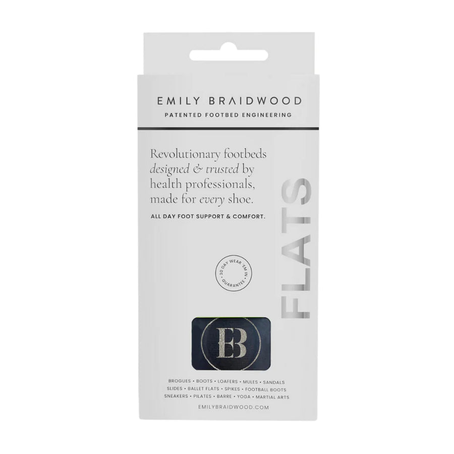 Emily Braidswood FLATS Insoles - Premium  from Emily Braidswood -  Shop now at The Foot Care Shop