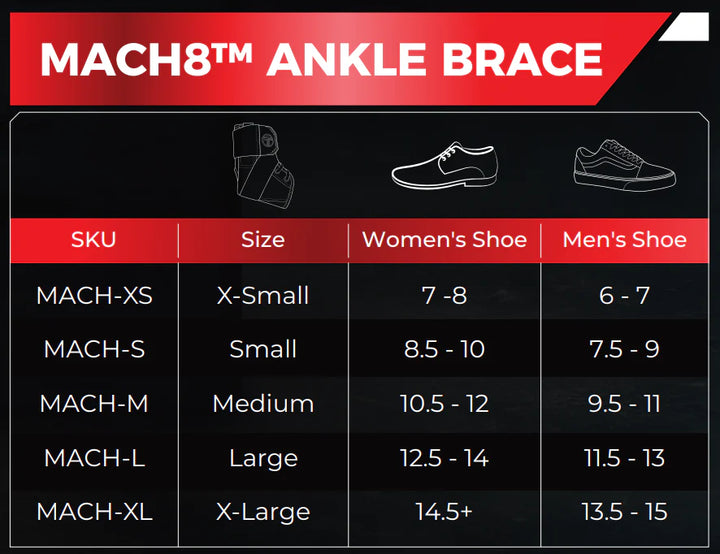 The Foot Care Shop Ankle Brace Mach8 Ankle Stabiliser