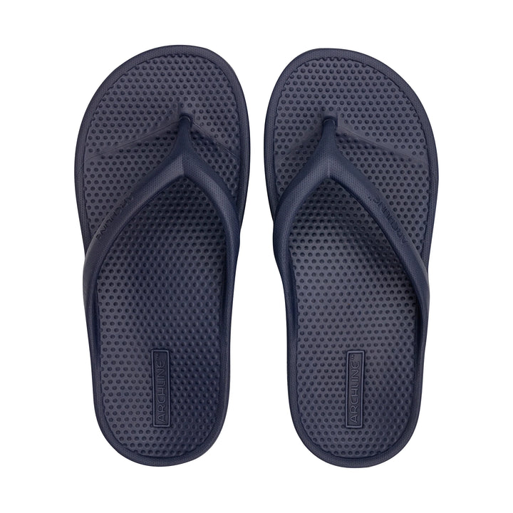 Archline Rebound Thongs - Navy