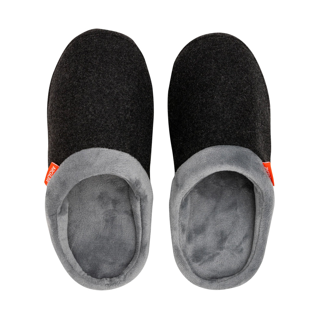 Archline Orthotic Slippers - Charcoal