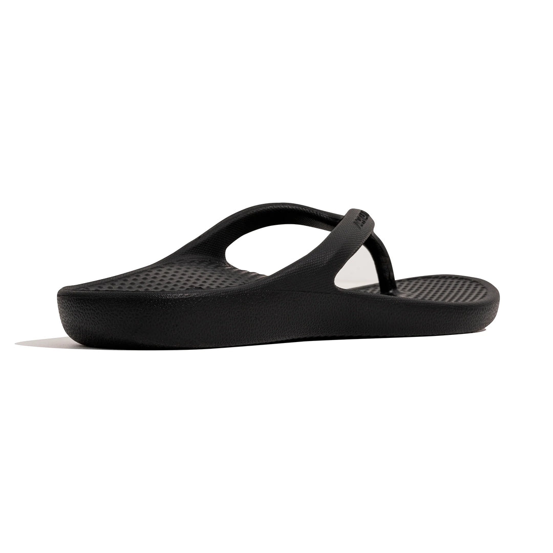 Archline Rebound Thongs - Black