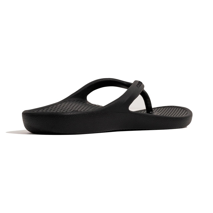 Archline Rebound Thongs - Black
