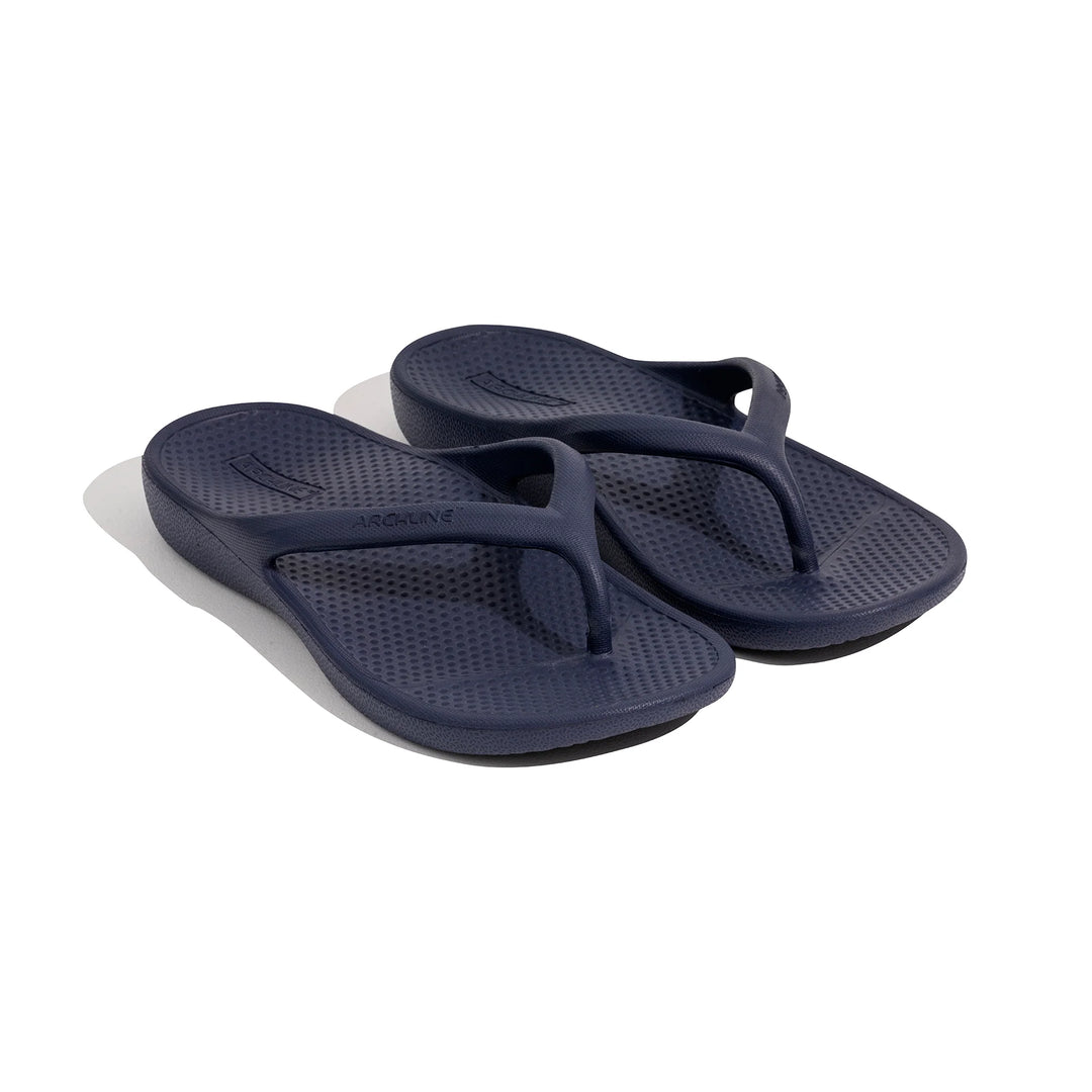 Archline Rebound Thongs - Navy