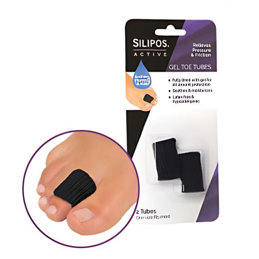 Gel Toe Tube Protectors - Silipos Active.