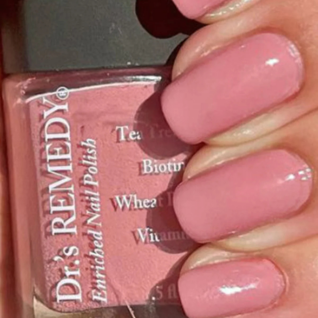 Dr's Remedy Nail Polish Resilient Rose Creme 15ml