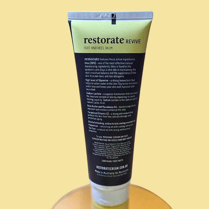 Restorate Revive Extra Strength Foot & Heel Balm 30% Urea 250ml