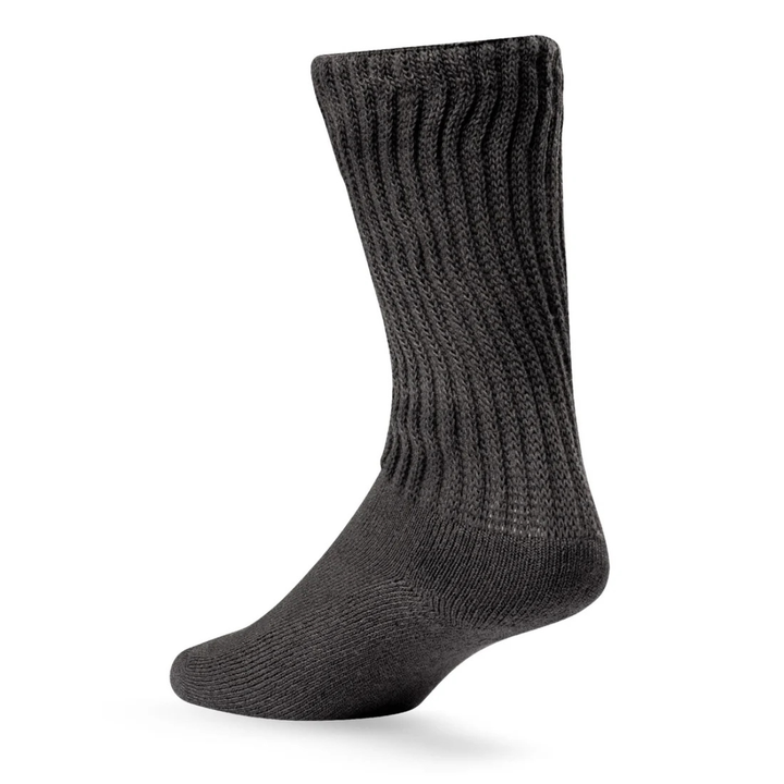 Lightfeet Socks LF Lightfeet Diabetic Crew Socks Black