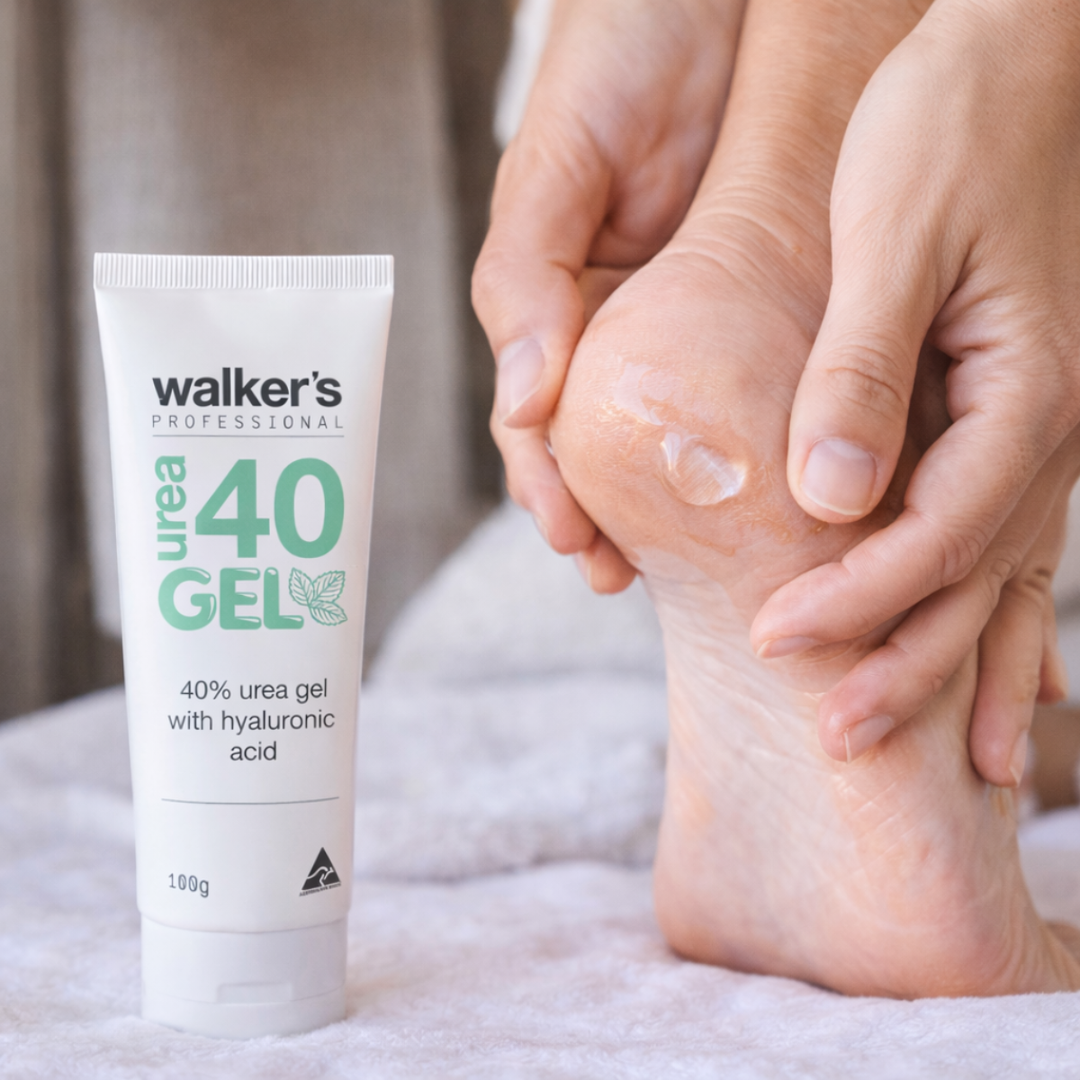 Walkers Foot Cream Walkers Urea 40 Foot Gel With Hyaluronic Acid **NEW**