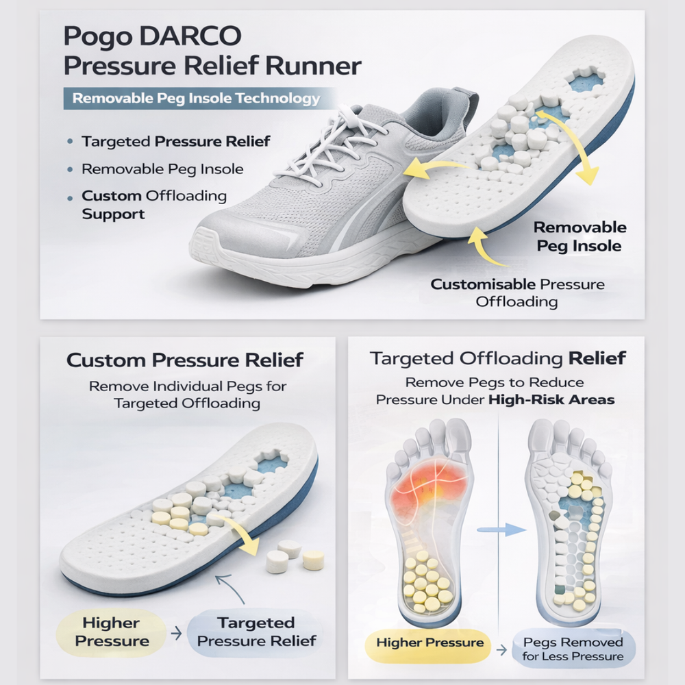 Darco Sneakers Pogo DARCO Pressure Relief Runner