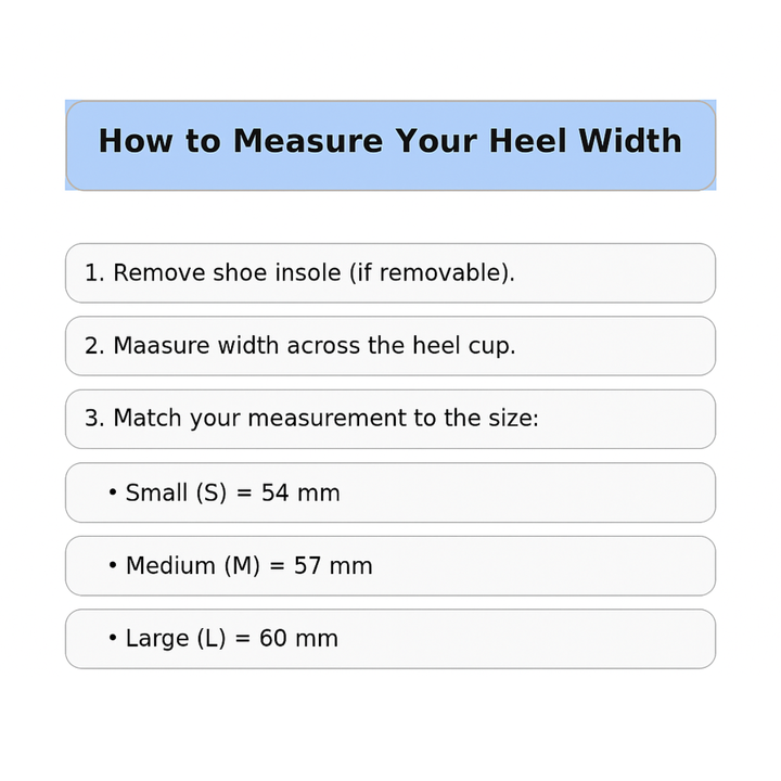 10mm Heel Raises - Dola 5 x Pairs