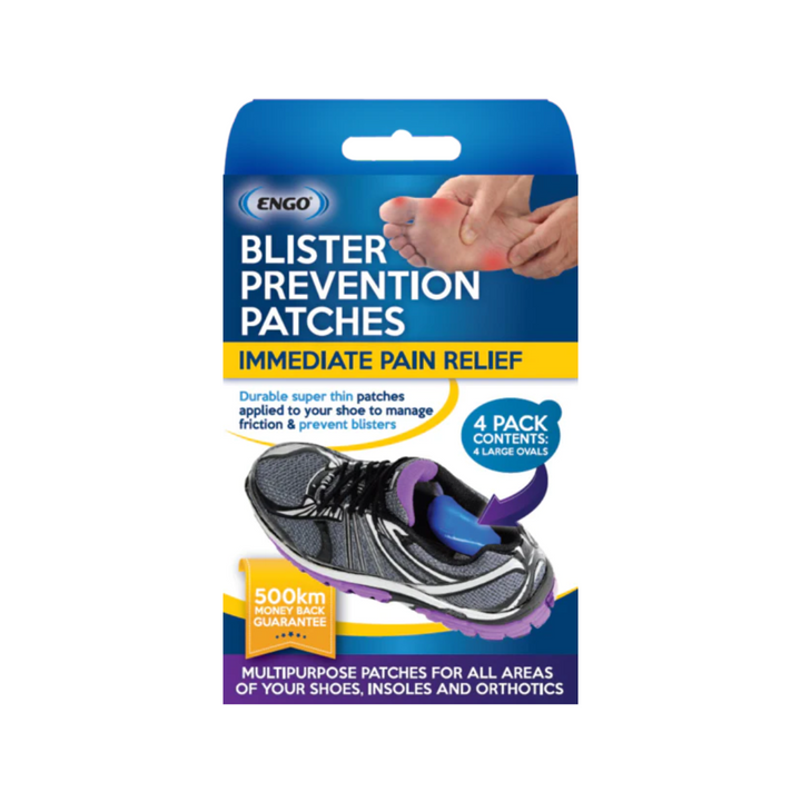 Engo Blister Patches Oval Pkt 4 - Premium  from Engo - Shop now at The Foot Care Shop