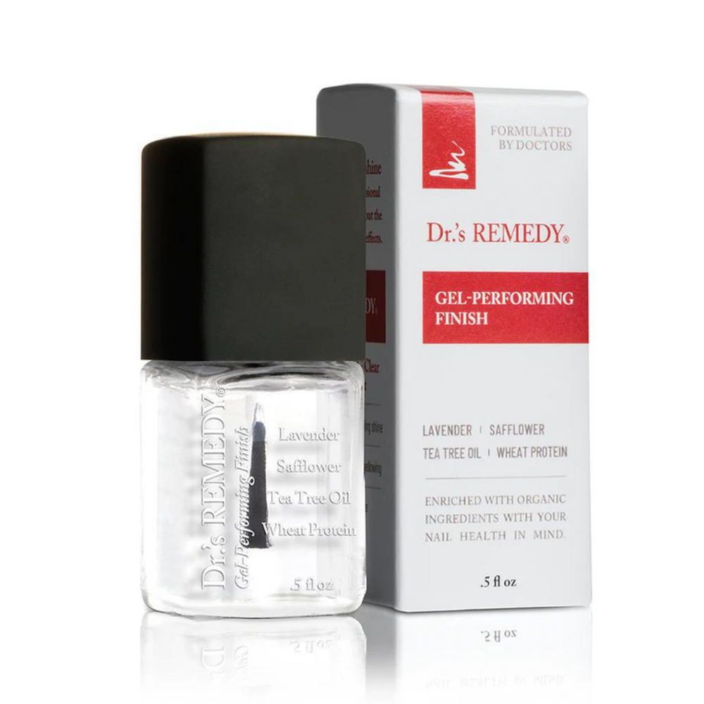 Dr's Remedy Calming Clear Gel Finish - Premium Nail Polishes from Dr's Remedy -  Shop now at The Foot Care Shop