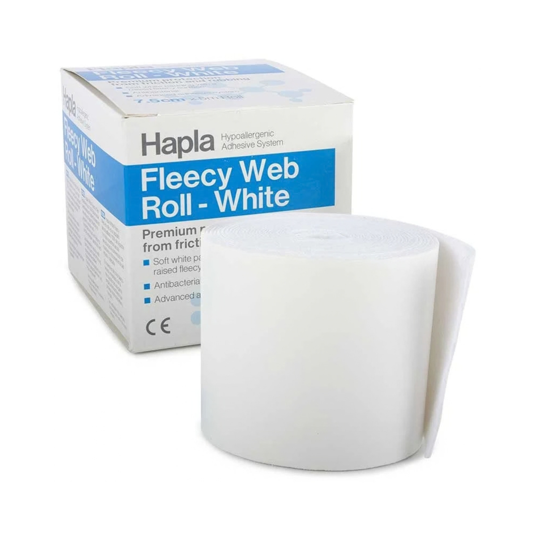 Hapla Fleecy Web Roll - White