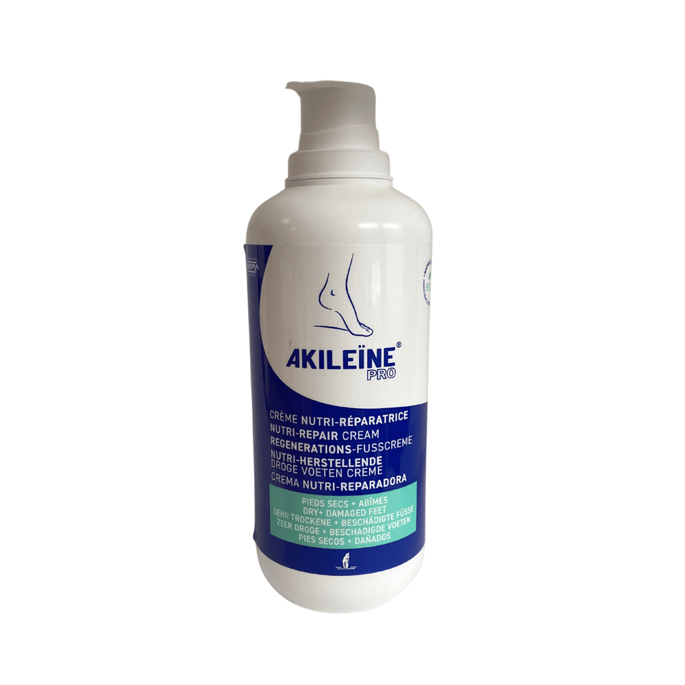 Akileine Foot Cream 500ml Pump Akileine Blue Foot Cream