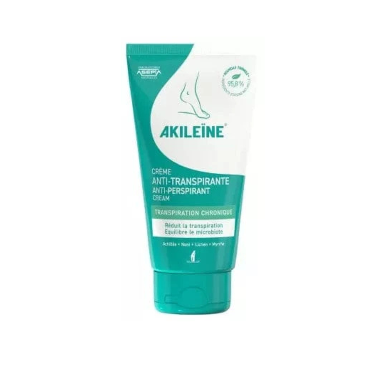 Akileine Odour Control Akileine Green Anti Perspirant Foot Cream 75ml