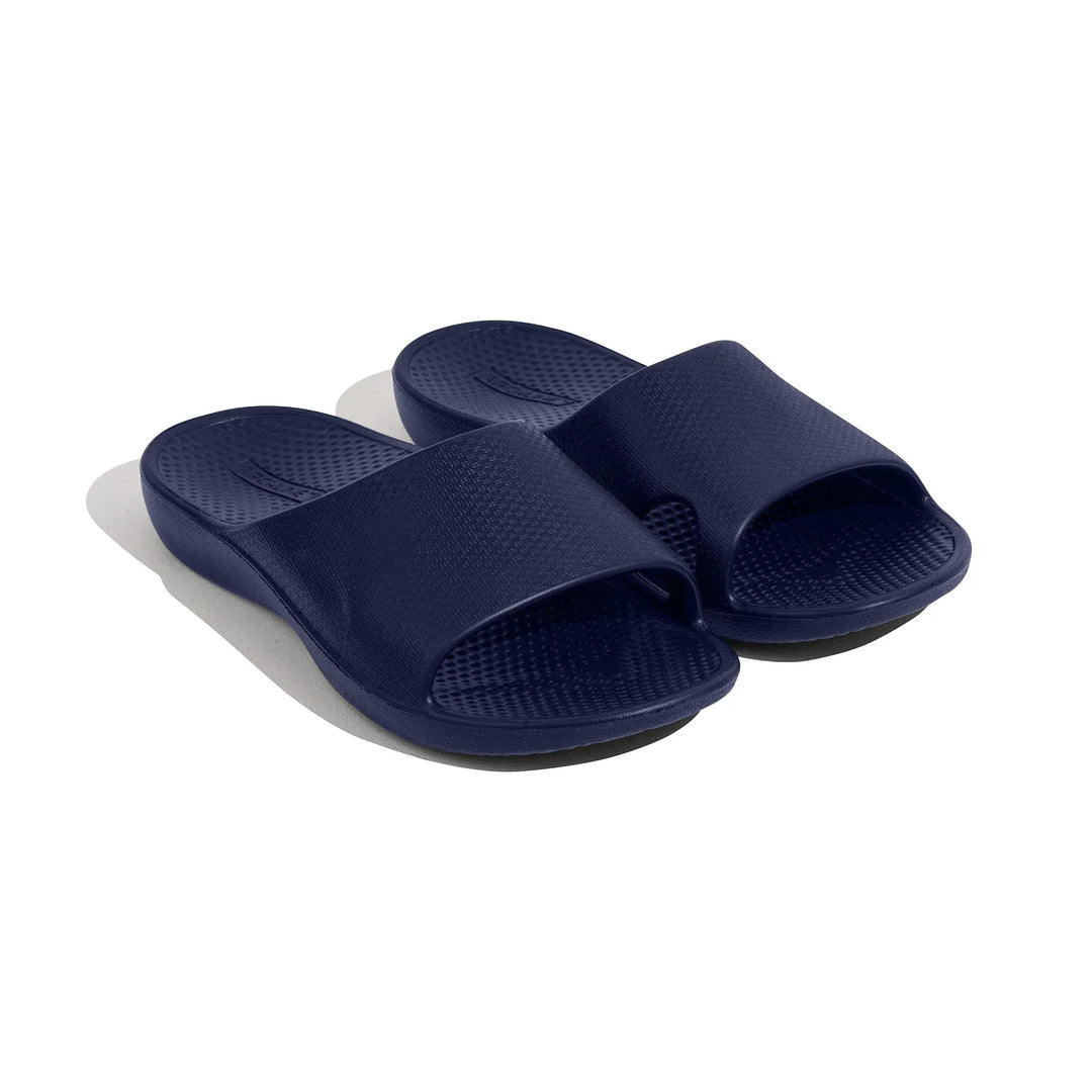 Archline Footwear A/line Archline Rebound Orthotic Slides - Navy