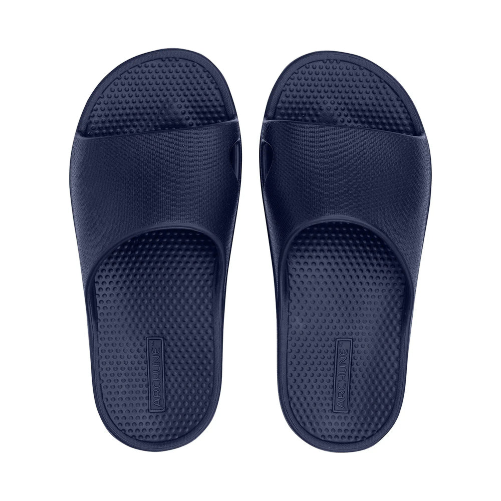 Archline Footwear A/line Archline Rebound Orthotic Slides - Navy