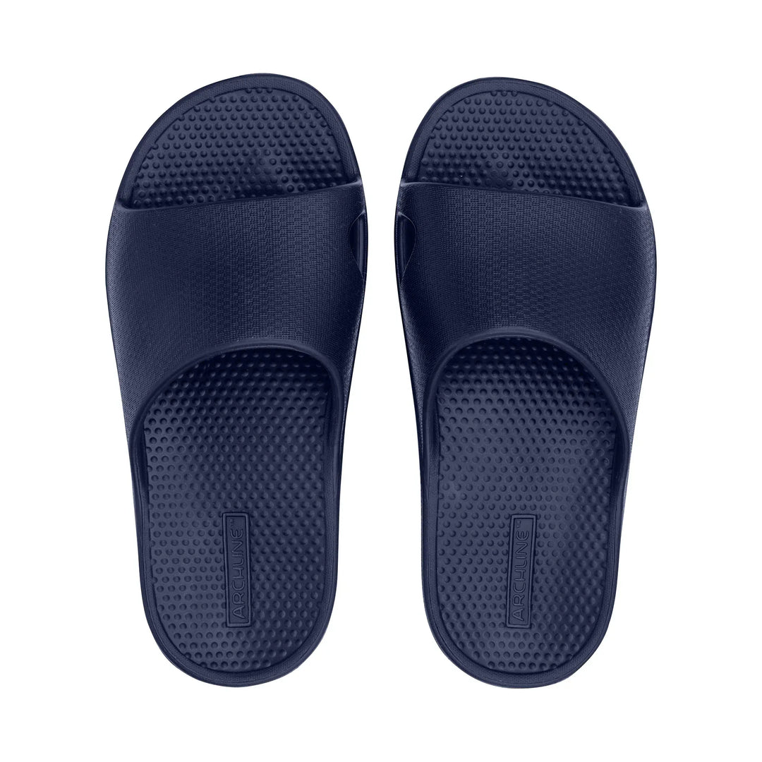 Archline Footwear A/line Archline Rebound Orthotic Slides - Navy