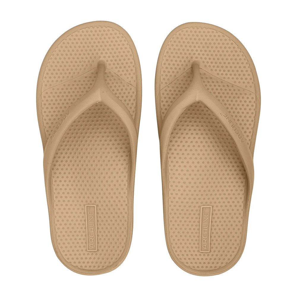 Archline Footwear FL Thongs Archline Rebound Thongs - Sand