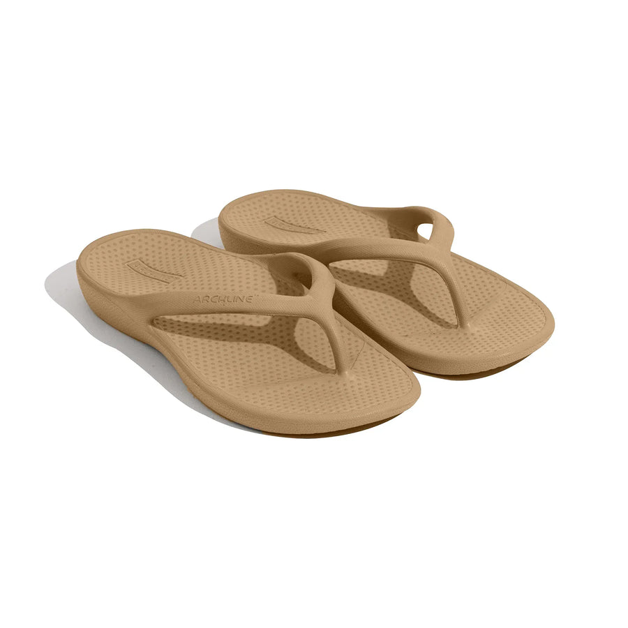 Archline Footwear FL Thongs Archline Rebound Thongs - Sand