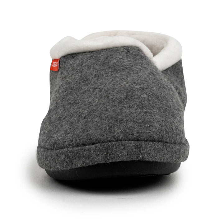 Archline Footwear Slippers Archline Arch Support Slippers - Closed Back Grey