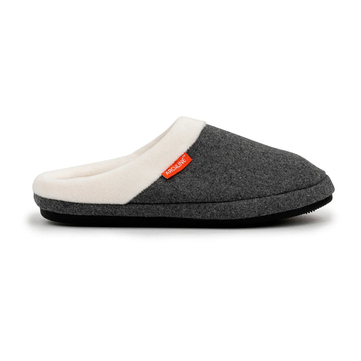 Archline Footwear Slippers Archline Arch Support Slippers - Grey Marle