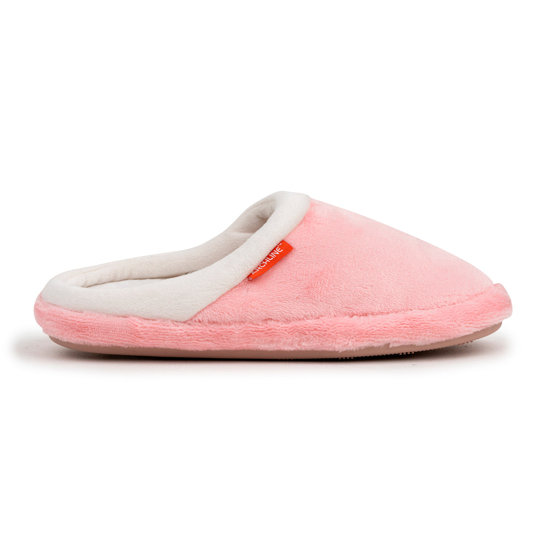 Archline Footwear Slippers Archline Arch Support Slippers Open Back - Pink