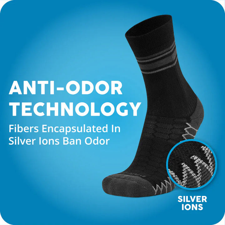 Belega Silver Socks Silver Socks - Balega Crew