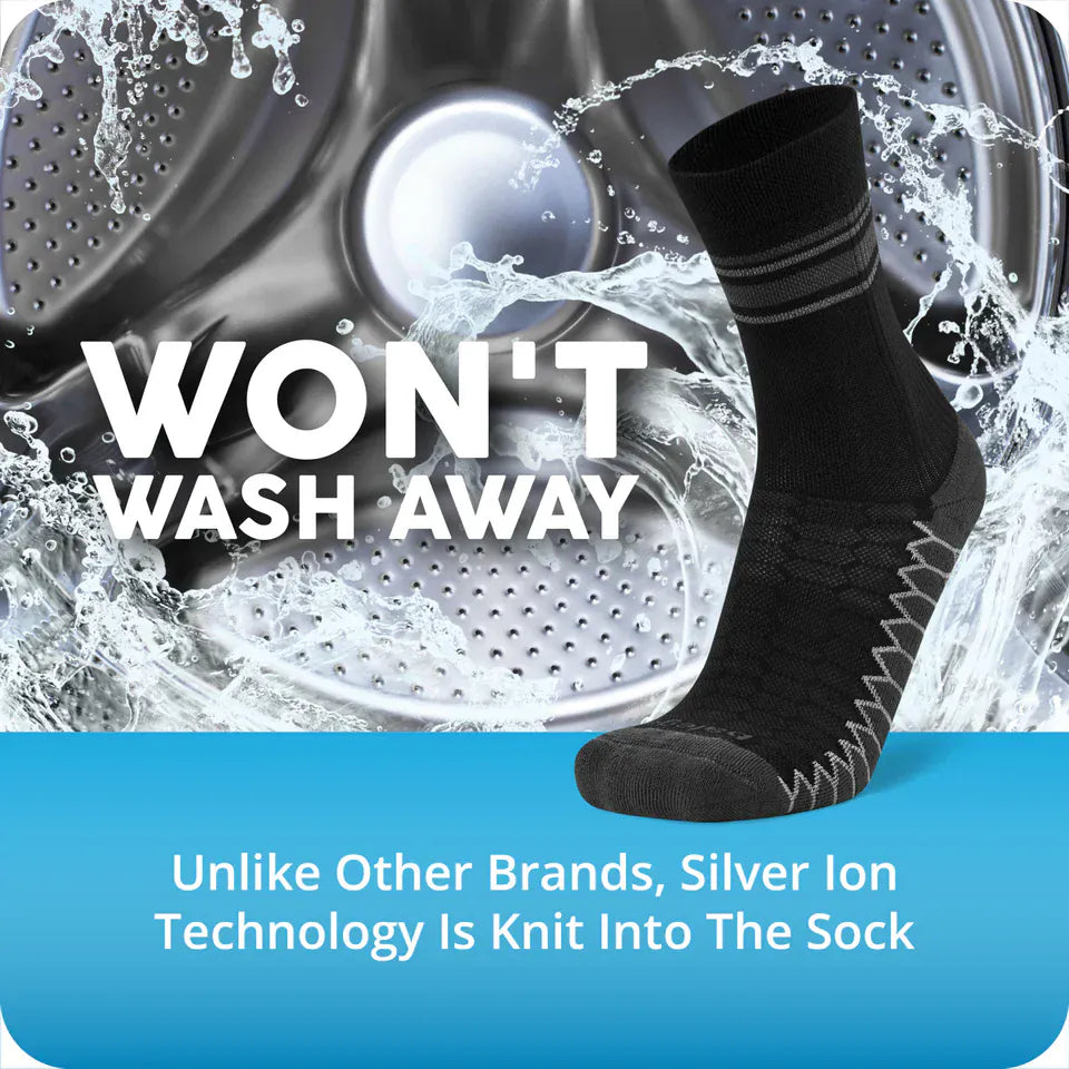 Belega Silver Socks Silver Socks - Balega Crew