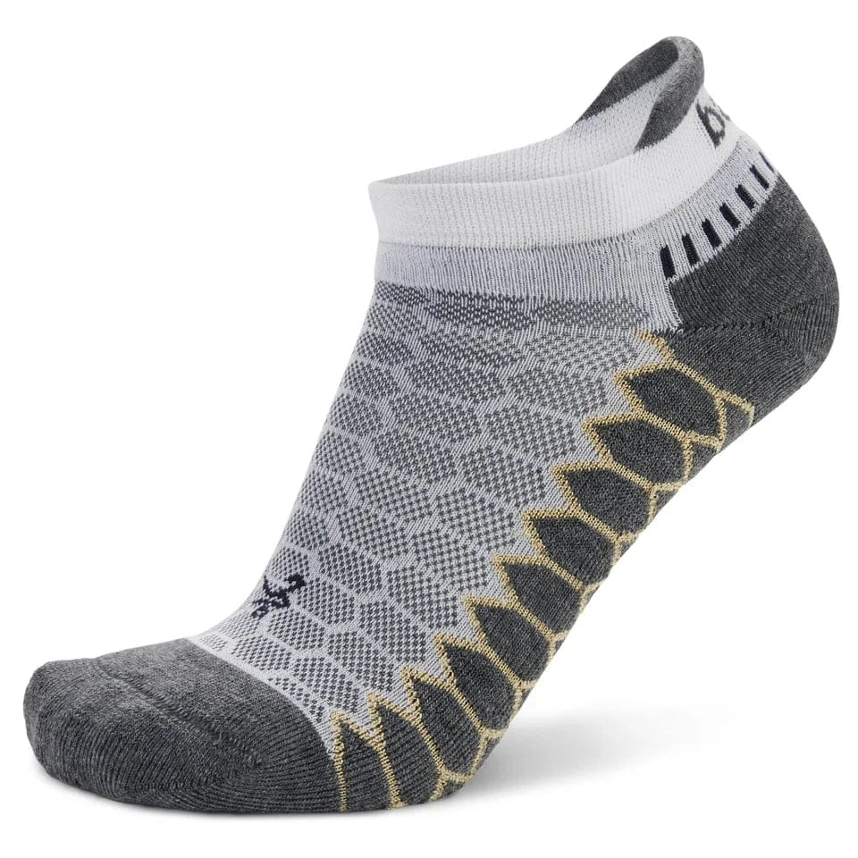 Belega Silver Socks White / Small -  Women's 6 - 8  Men's 4.5 - 6.5 Silver Socks - Balega No Show