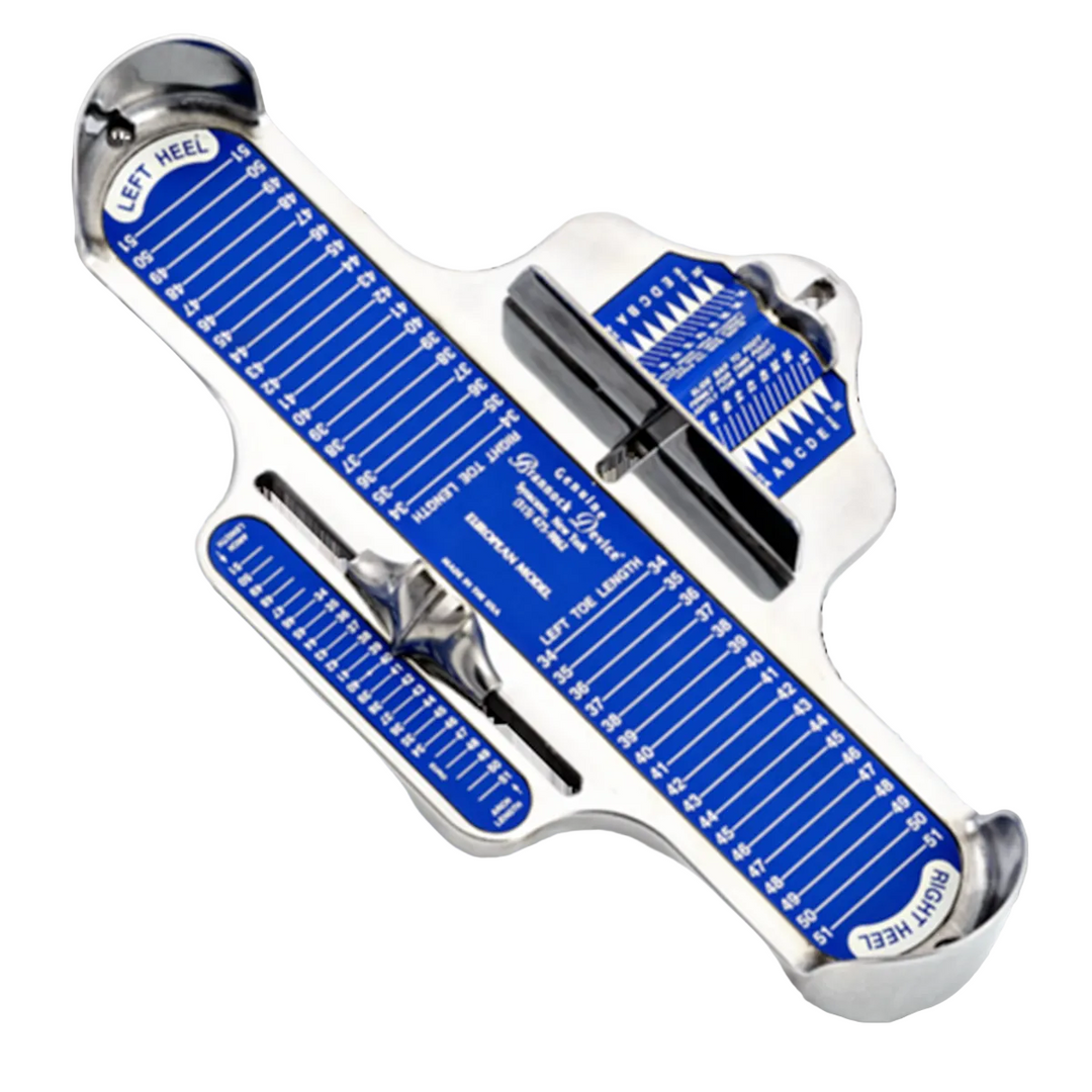Brannock Foot Measuring Device Genuine Brannock Foot Measuring Device – Euro Adult (EU 34–51)