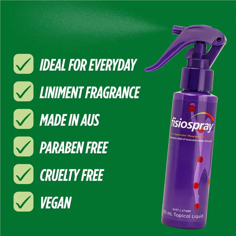 fisiocrem Foot Massage Aid FisioSpray - 100ml
