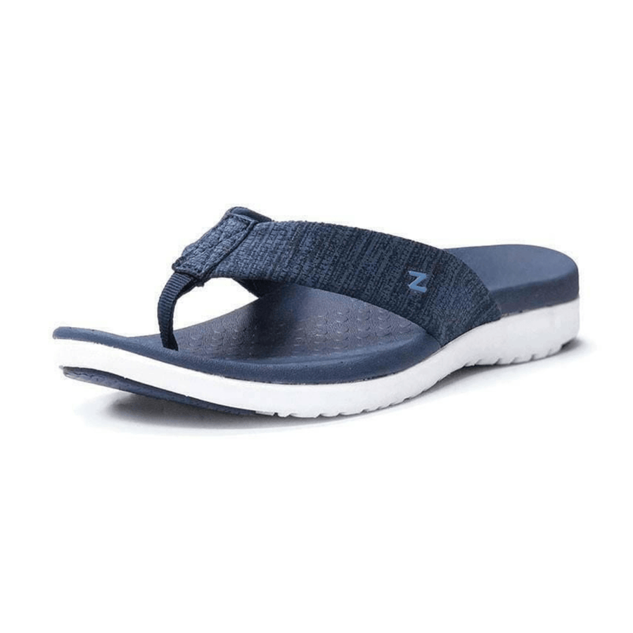 Footlogics Footwear FL Thongs Zullaz Women's Orthotic Thong - Navy